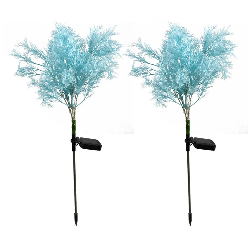 Solar LED Tree Lights for Garden - Colourful Decorative Lights for Outdoor Use, Waterproof, Energy Efficient