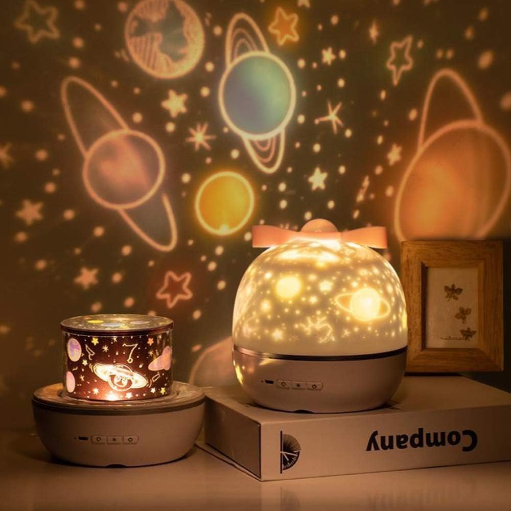 Relaxing Galaxy Projector LED Table Lamp