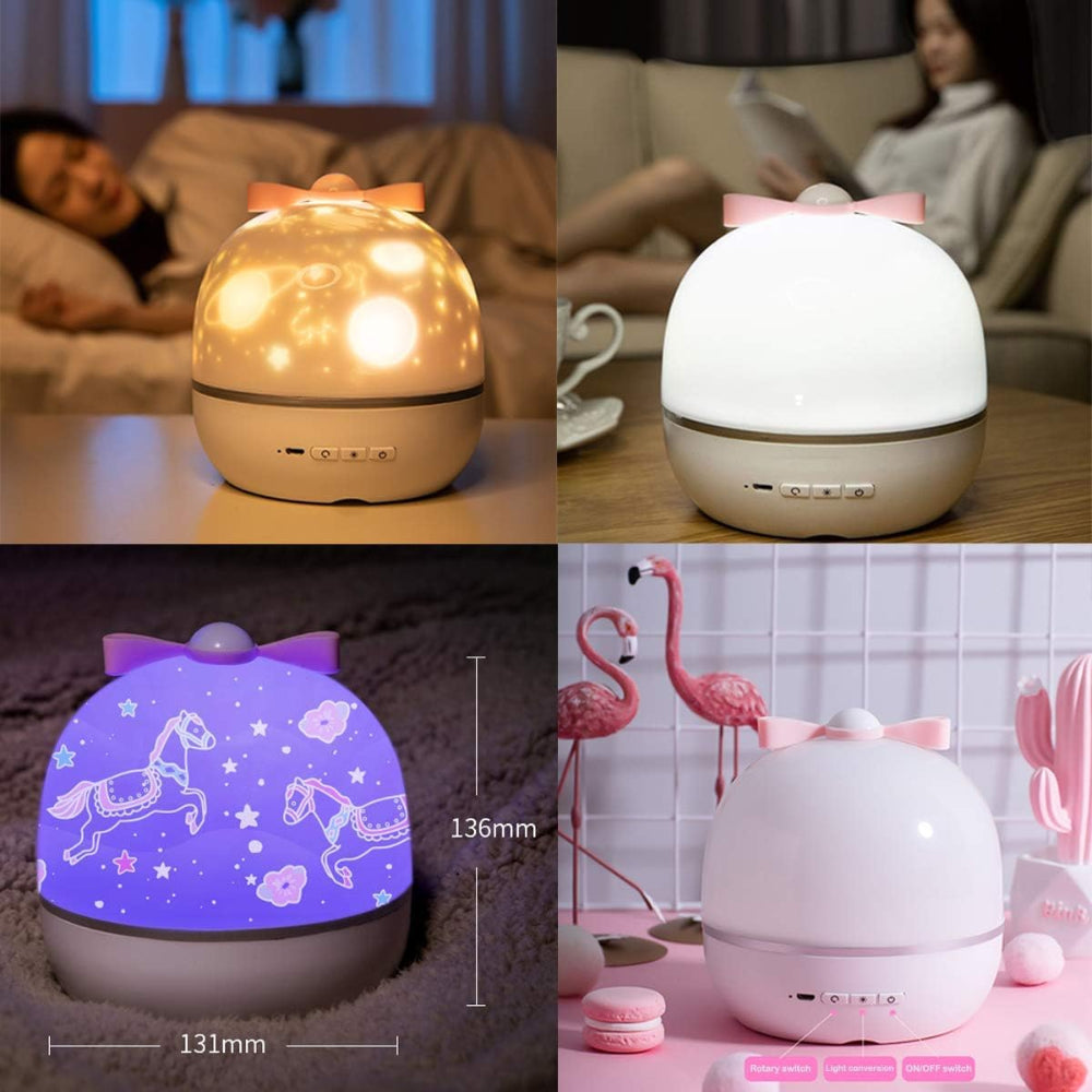 Relaxing Galaxy Projector LED Table Lamp