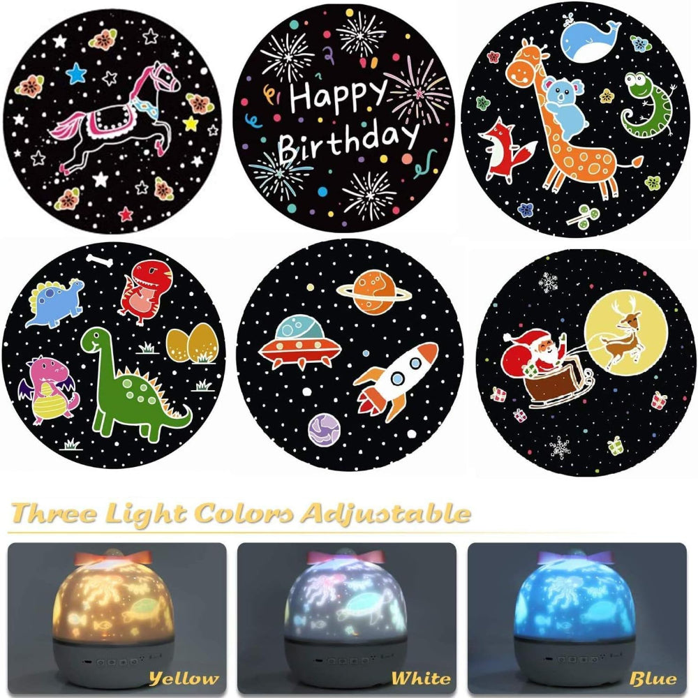 Relaxing Galaxy Projector LED Table Lamp