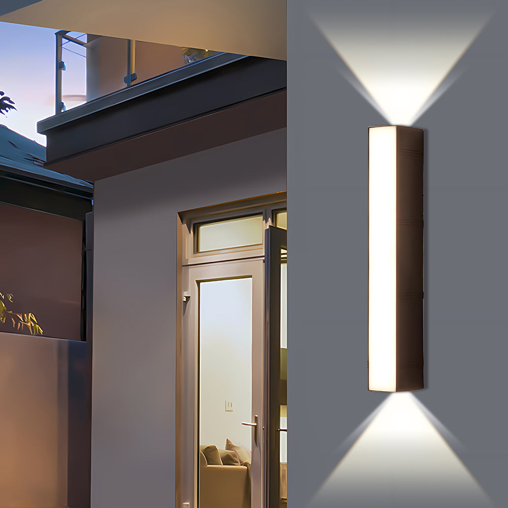 Minimalist Outdoor LED Wall Light