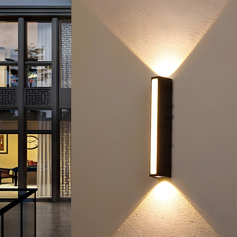 Minimalist Outdoor LED Wall Light