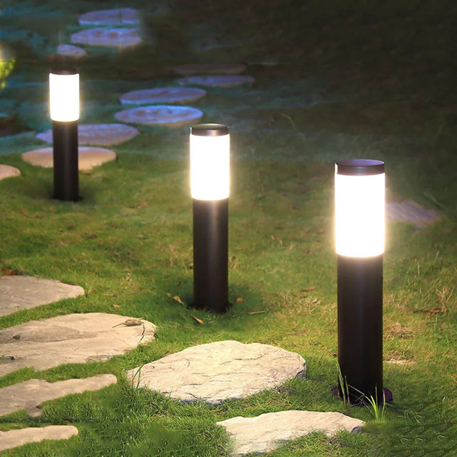 Stainless Steel Garden Lawn Light – Weatherproof LED Outdoor Lighting for Paths and Gardens