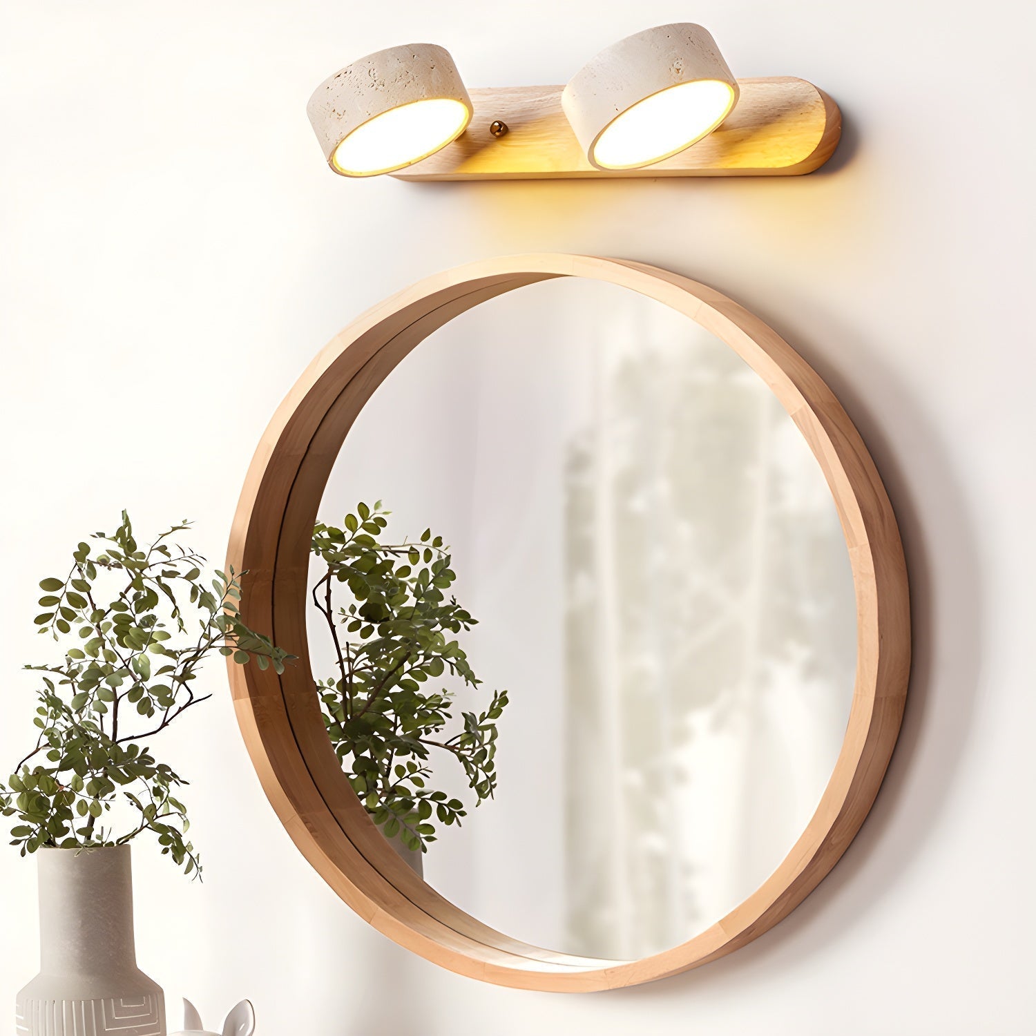 Elegant Dual-Light Wall Lights