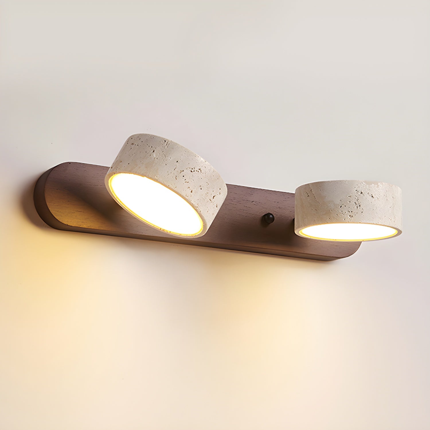 Elegant Dual-Light Wall Lights
