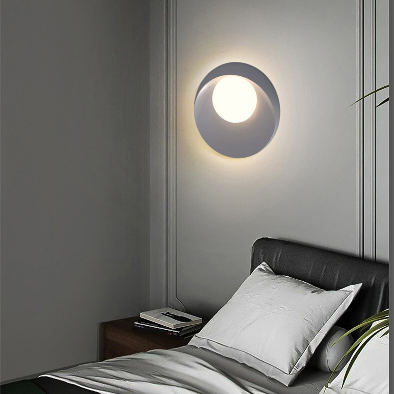 Round LED Wall Light – Flexible Design for Indoor and Outdoor Lighting