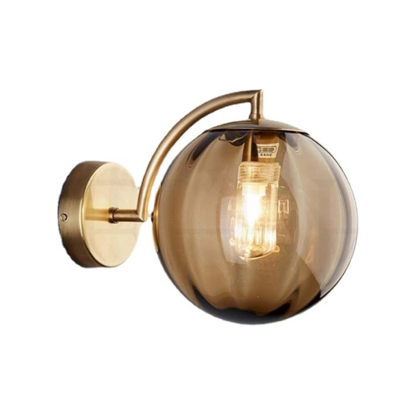 Modern Glass Wall Lamp - Stylish Wall Lighting Made of Glass for Living Room & Hallway