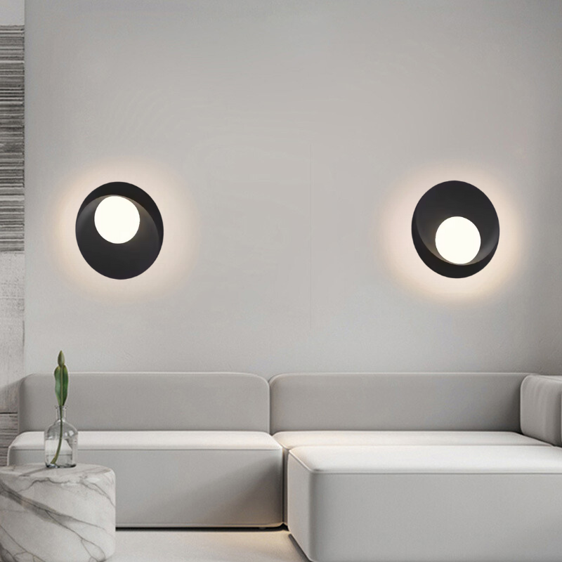 Round LED Wall Light – Flexible Design for Indoor and Outdoor Lighting