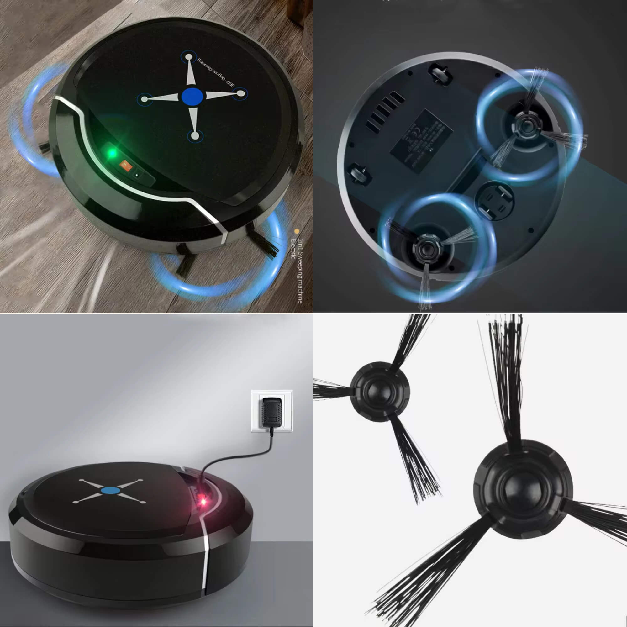 Hands-Free Smart Robot Vacuum