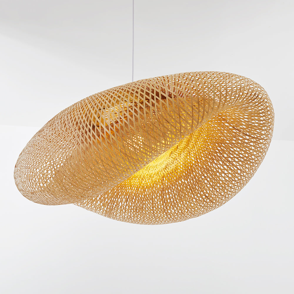 Handcrafted Woven Pendant Light