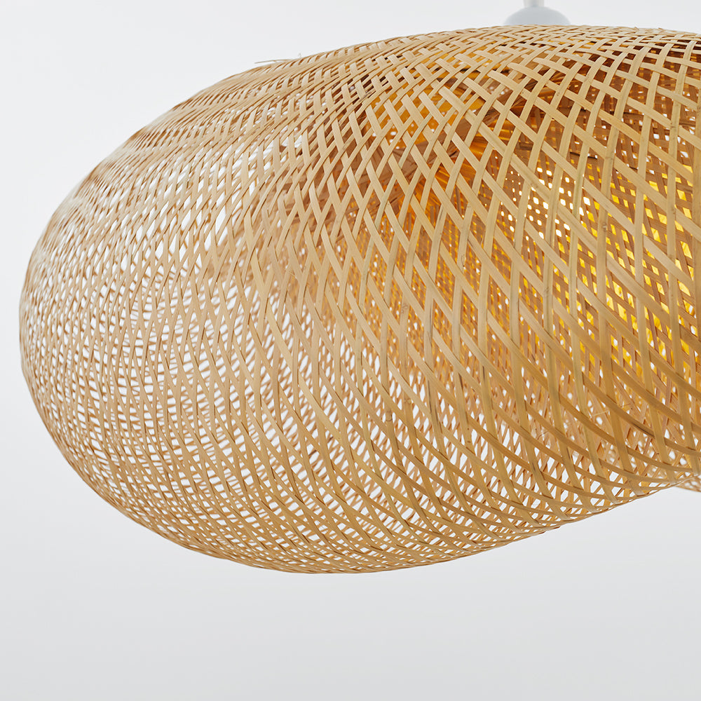Handcrafted Woven Pendant Light