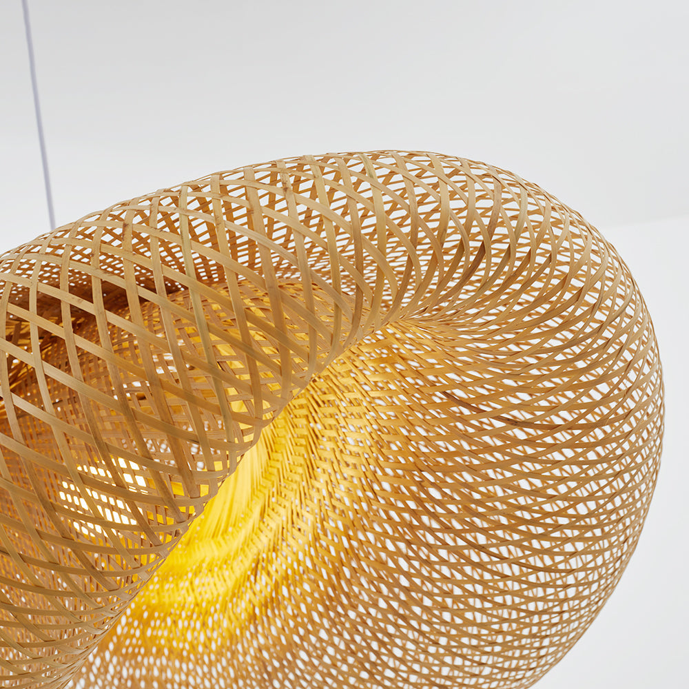 Handcrafted Woven Pendant Light