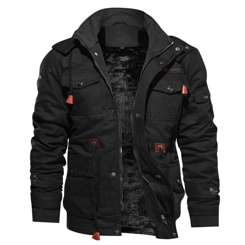 Men's Warm Winter Jacket | Multiple Pockets