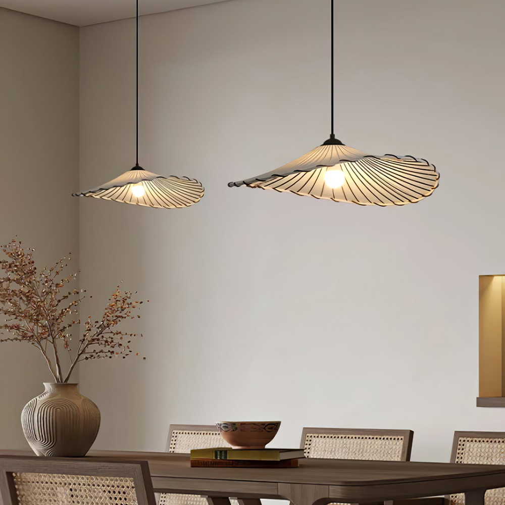 Lotus-Inspired Pendant Lights