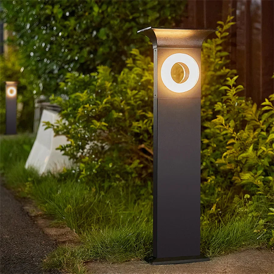 Waterproof LED Solar Light for Garden - Modern Outdoor Lighting, Energy-Saving, Ideal for Paths and Patios