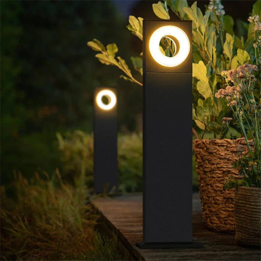 Waterproof LED Solar Light for Garden - Modern Outdoor Lighting, Energy-Saving, Ideal for Paths and Patios