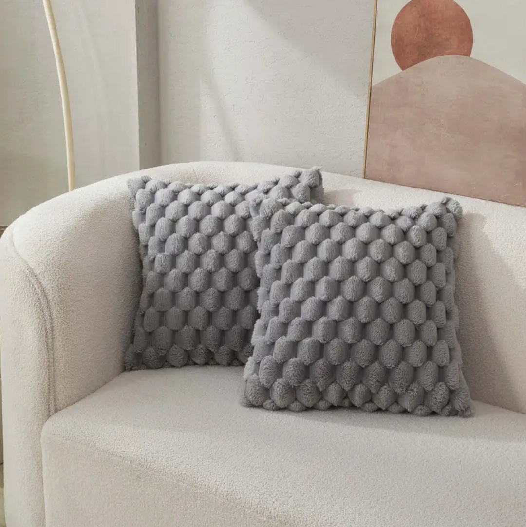 Textured Soft Cushion Cover