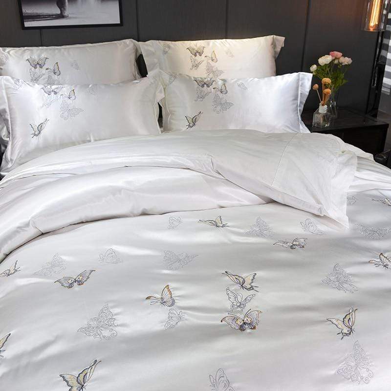 Luxurious Egyptian Cotton Bedding Set – Elegant Design for Premium Sleep Comfort