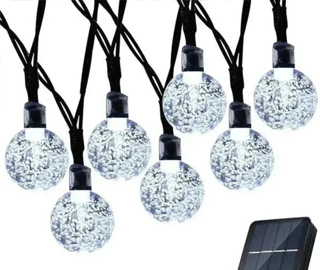 Colourful Solar Fairy Lights for Outdoors – Waterproof, LED Decoration for Garden and Balcony