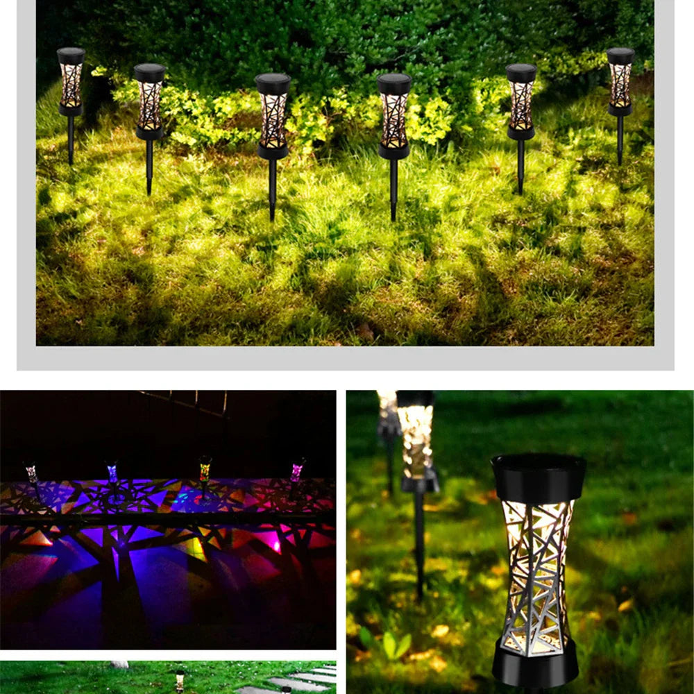 Colourful Solar LED Path Lights for Gardens and Pathways – Weatherproof, Durable & Energy-Saving