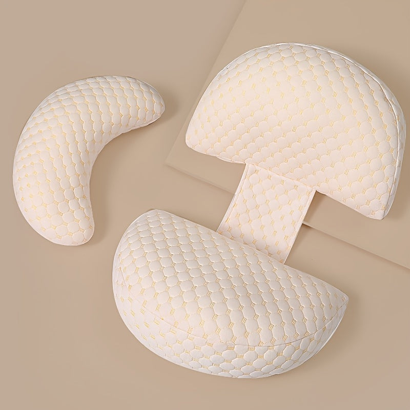 Ergonomic Pregnancy Pillow for Back and Leg Support