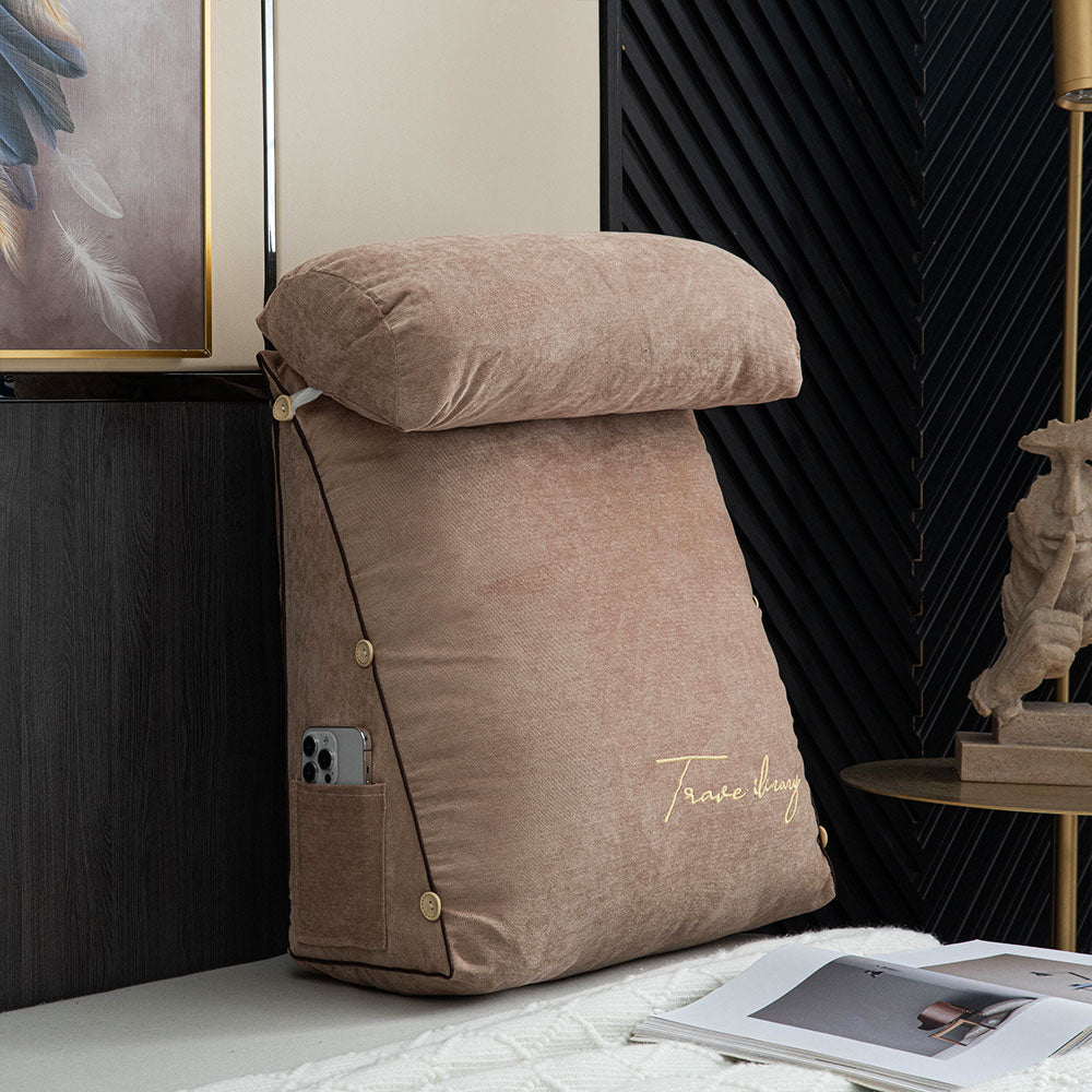 Ergonomic Reading Pillow for Bed
