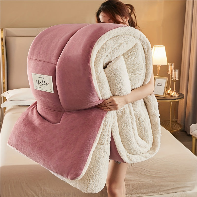 Three-Layer, Cozy Comfort Blanket for Cold Nights – Extra Warm and Soft