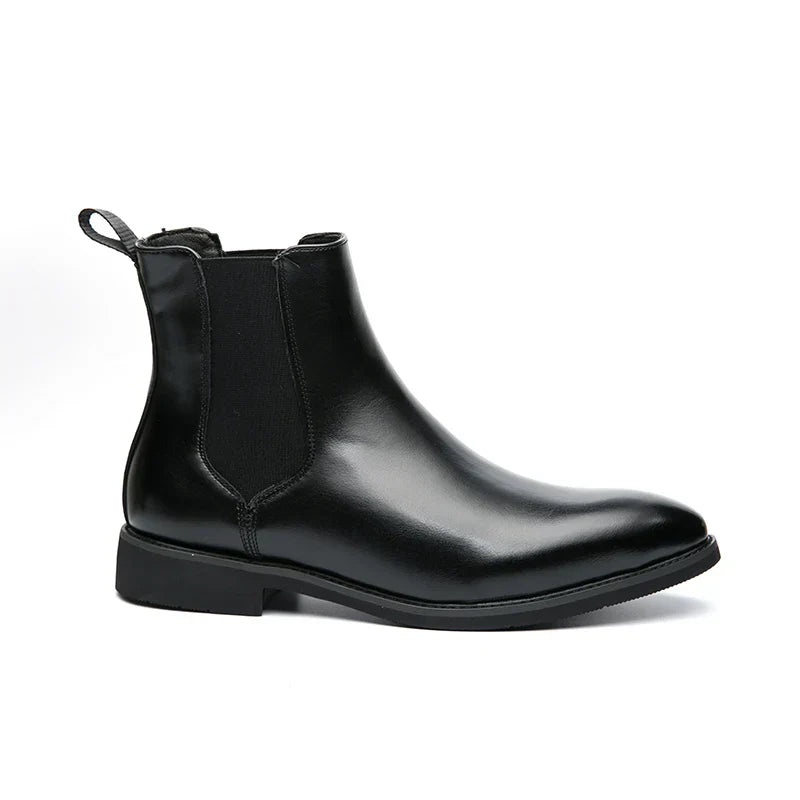 Men's Pointed Chelsea Winter Boots | Slip On