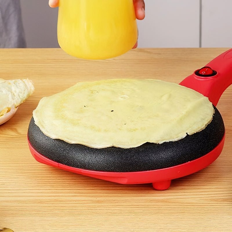 Electric Crepe Maker for Perfect, Even Results – Non-Stick Coating and Easy Operation