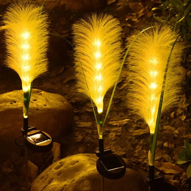 Solar-Powered LED Garden Torch – Decorative Outdoor Light for Paths and Gardens