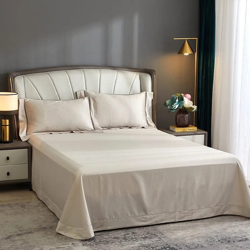 Luxurious Bedding Set Made from Egyptian Cotton – Soft, Breathable, and Stylish in Champagne Colour