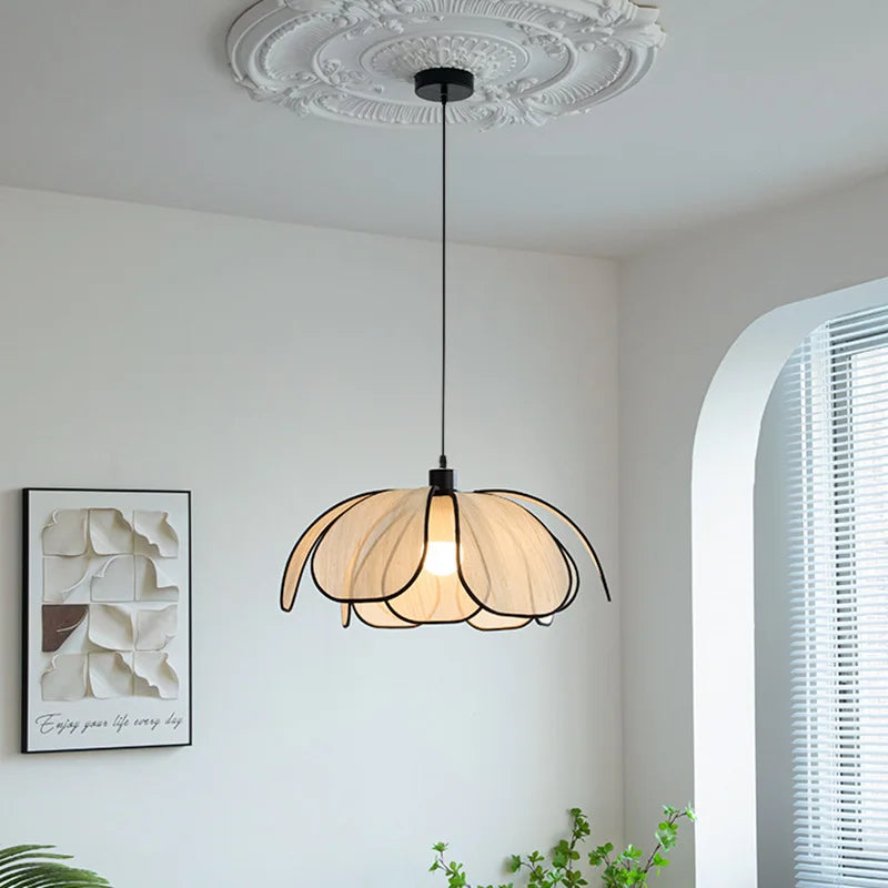 Rattan Pendant Light Tropical Design – Natural Lighting for Living Room & Dining Room