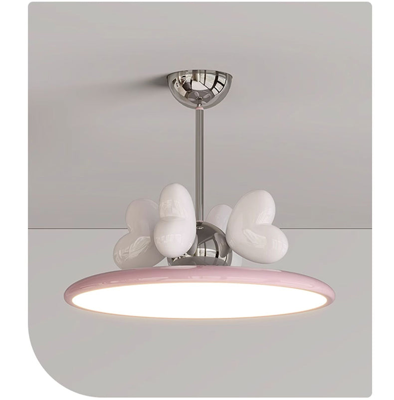 Artistic Resin Ceiling Light – Modern Lighting for Living and Dining Rooms