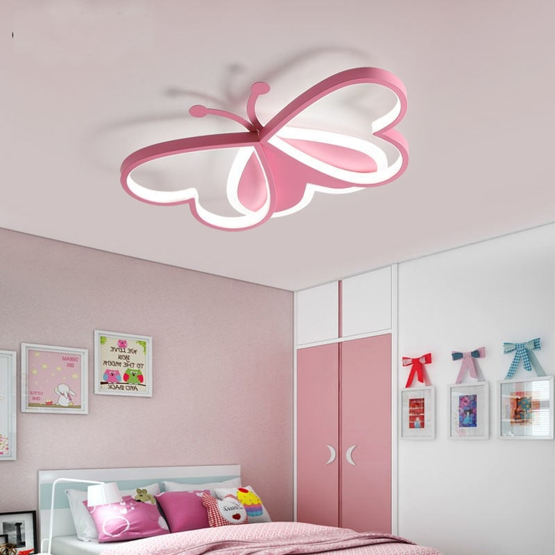 Butterfly Ceiling Light – Modern LED Lighting for Children's Rooms