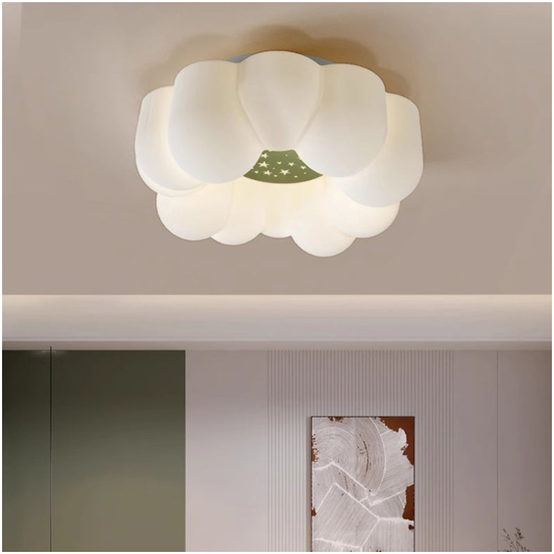 Dreamy Cloud Ceiling Light with Starry Sky – Children's Room LED Lighting