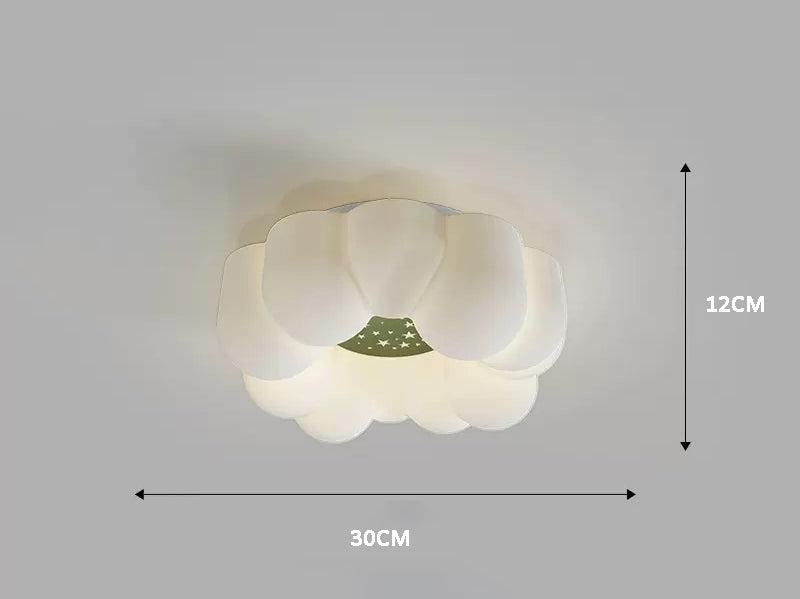 Dreamy Cloud Ceiling Light with Starry Sky – Children's Room LED Lighting