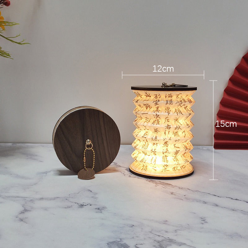 Foldable LED Lantern with Compact Design – Portable Decorative Lamp for Indoor and Outdoor Use