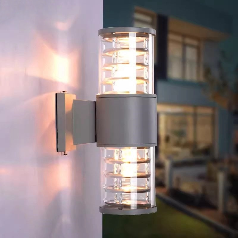 Modern Up-Down LED Wall Light for Outdoor Use - Waterproof, Energy-Saving, Ideal for Garden and Terrace