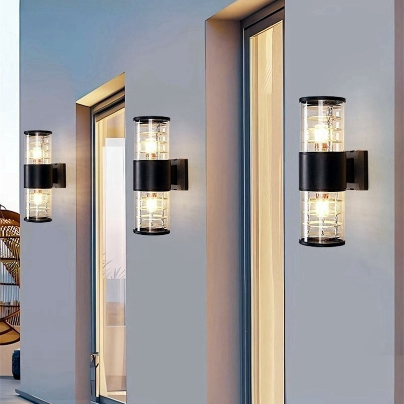 Modern Up-Down LED Wall Light for Outdoor Use - Waterproof, Energy-Saving, Ideal for Garden and Terrace