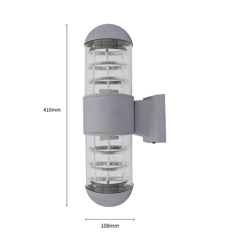 Modern Up-Down LED Wall Light for Outdoor Use - Waterproof, Energy-Saving, Ideal for Garden and Terrace