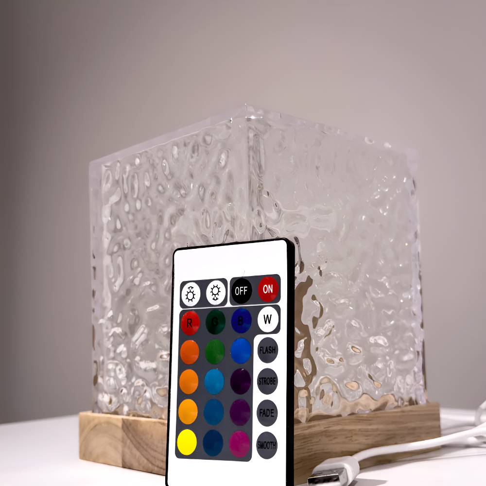 Multi-Color Ocean Wave LED Table Lamp