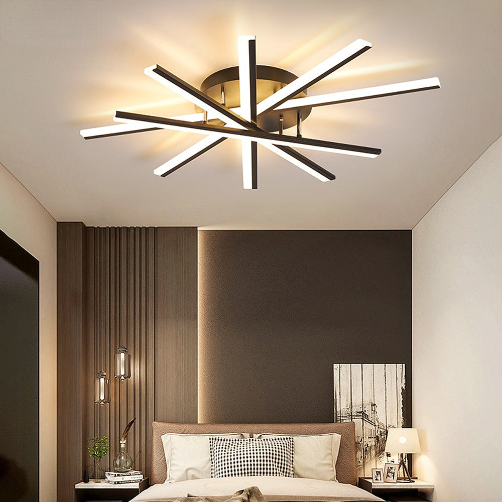 Sleek Nordic-Inspired LED Ceiling Light