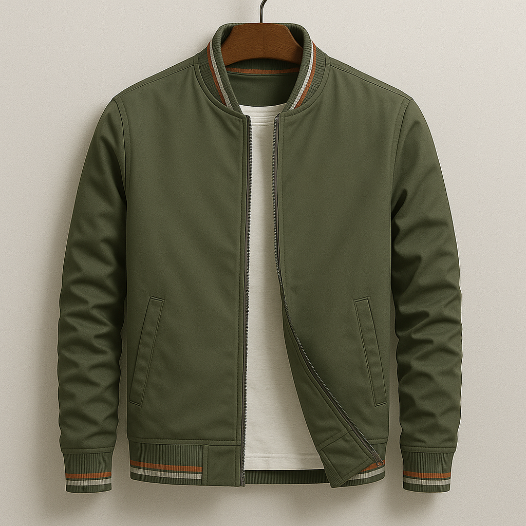 Men's Casual Bomber Jacket | Warm
