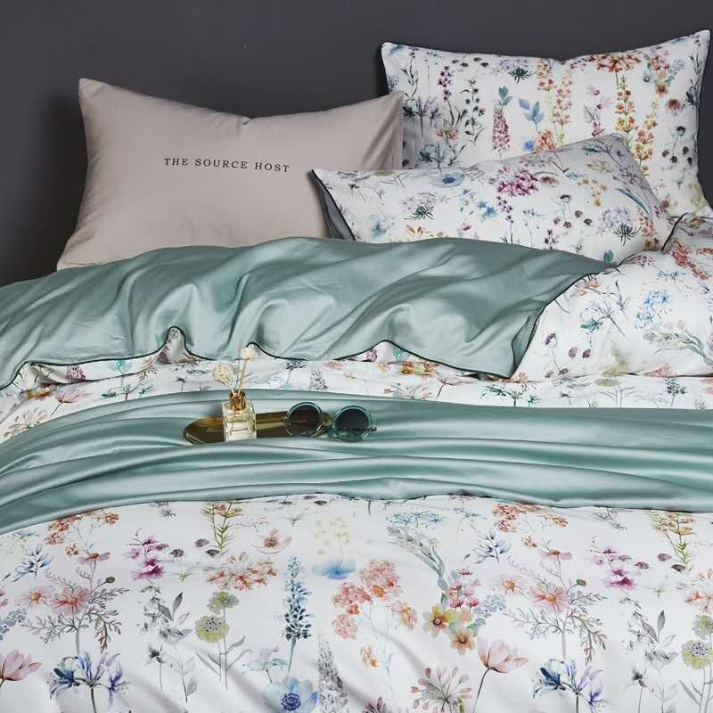 Luxury Duvet Cover Set Made from Egyptian Cotton – For Restful Nights and Heavenly Sleep Comfort