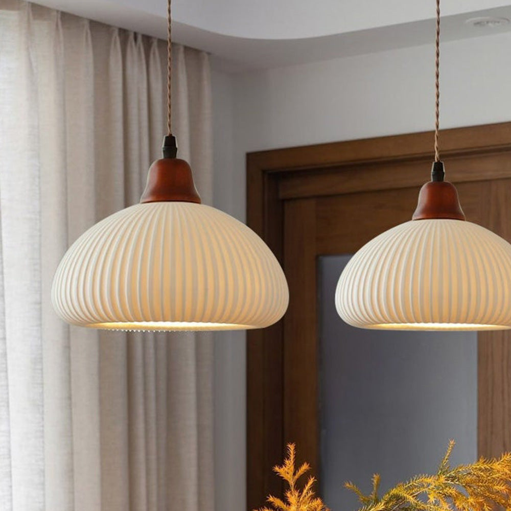 Scandinavian Vintage Ceramic Pendant Lights