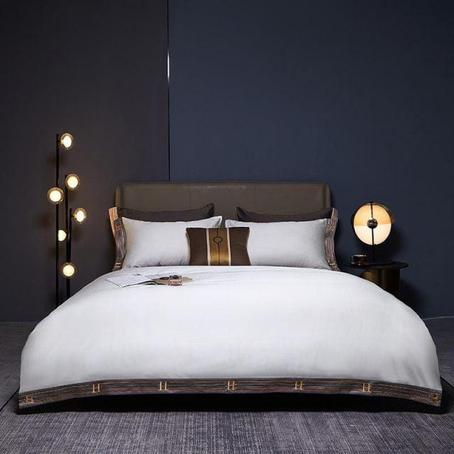 Luxurious White Bed Linen Made from Egyptian Cotton for Ultimate Sleep Comfort