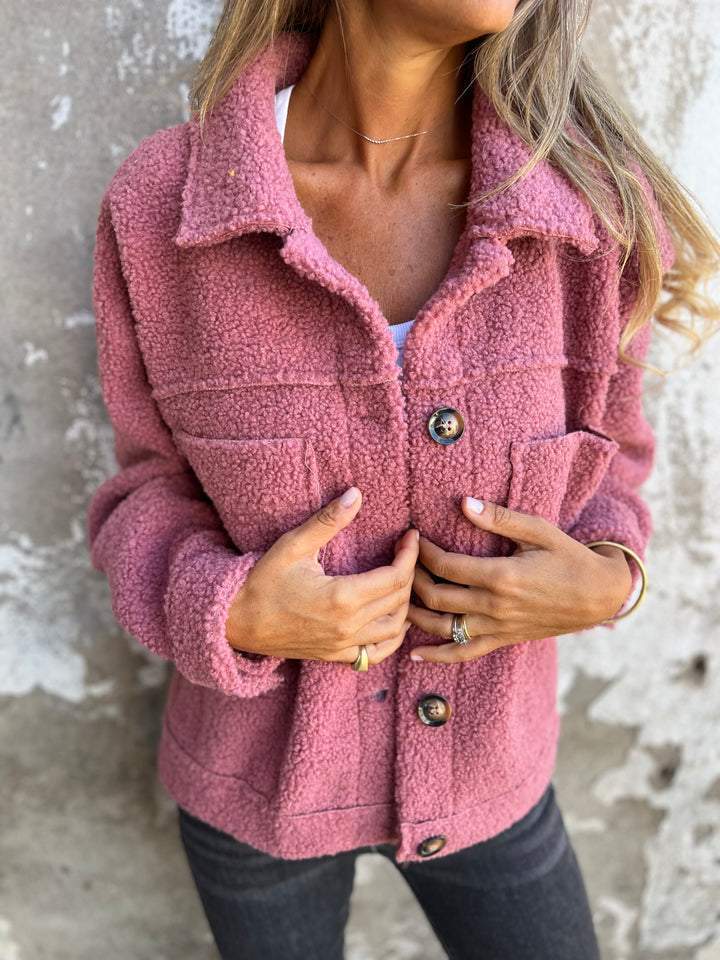 Women's Winter Casual Jacket | Buttoned