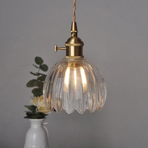 Petal Glass Pendant Light