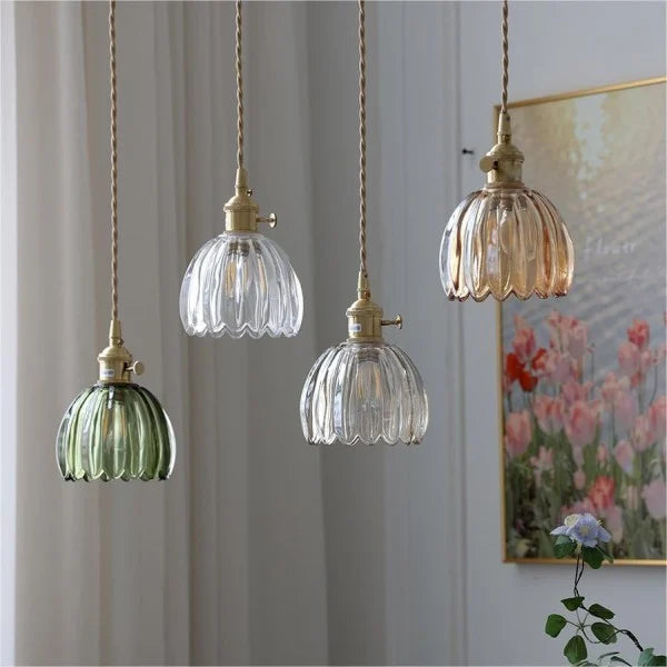 Petal Glass Pendant Light