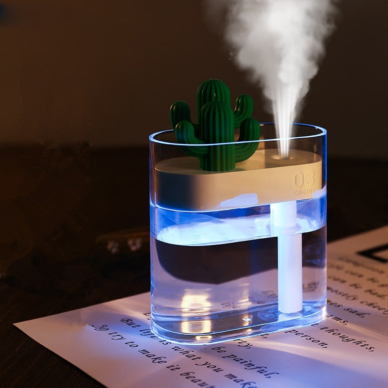 Ultrasonic Cactus Inspired Air Diffuser